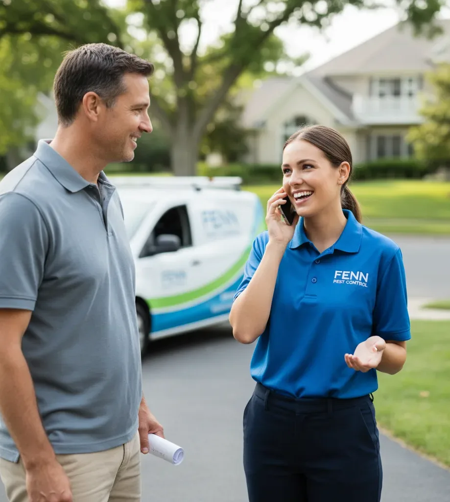Fenn Pest Control customer support in Timberlake
